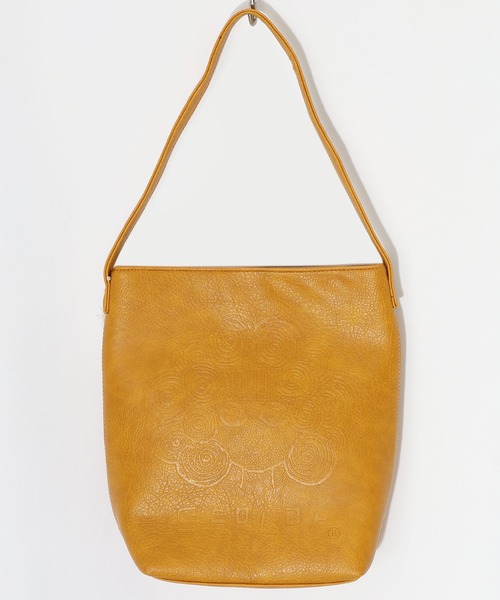 ScoLar（スカラー）の「661430：スカラーちゃん型押し合皮ショルダーバッグ（ショルダーバッグ・レディース・キャメル/ブラウン/アイボリー/ブラック・FREE）」の4枚目の写真