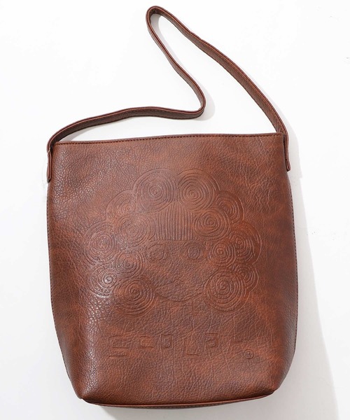 ScoLar（スカラー）の「661430：スカラーちゃん型押し合皮ショルダーバッグ（ショルダーバッグ・レディース・キャメル/ブラウン/アイボリー/ブラック・FREE）」の3枚目の写真