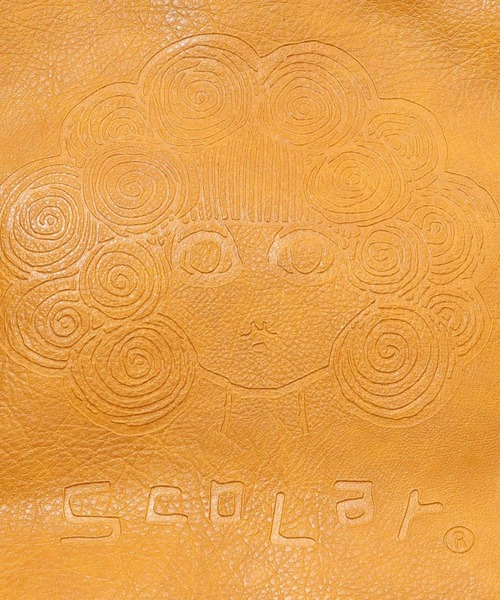 ScoLar（スカラー）の「661430：スカラーちゃん型押し合皮ショルダーバッグ（ショルダーバッグ・レディース・キャメル/ブラウン/アイボリー/ブラック・FREE）」の18枚目の写真