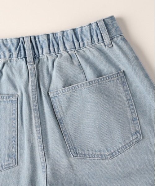 BACK NUMBER(バックナンバー)の「【BACK NUMBER】デニムワイドスラックス (ウォッシュ加工/タックパンツ/オンオフ兼用)(デニムパンツ・メンズ・ライトインディゴブルー/ダークインディゴブルー/ブラック・S/M/L/XL)」の19枚目の写真