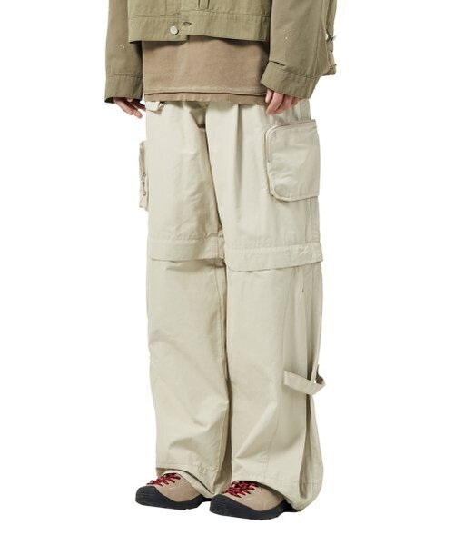 Big Unionの「TWOWAY POCKET PANTS (CN) / IVORY(その他パンツ・メンズ・その他・LARGE/MEDIUM/SMALL)」の1枚目の写真