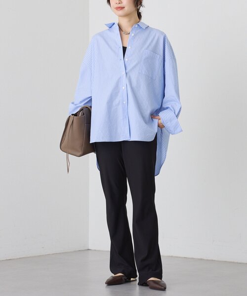 RIVE DROITE(リヴドロワ)の「【美脚シルエット】ZIPスリムパンツ(その他パンツ・レディース・ブラック・38/36)」の16枚目の写真