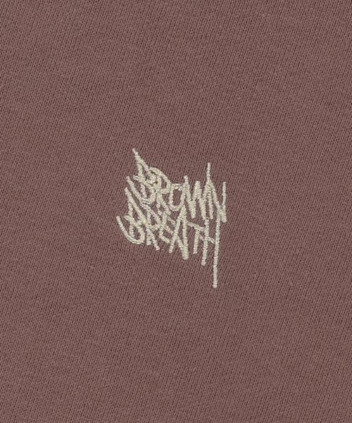 BROWNBREATH（ブラウンブレス）の「W TAG CROP HOODIE - DARK PINK（パーカー・レディース・その他・SMALL/MEDIUM）」の5枚目の写真