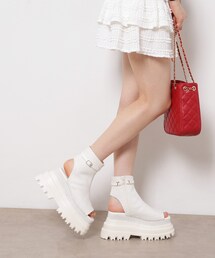 ESPERANZA（エスペランサ）の「ボリューム厚底ブーツサンダル（ブーツ・レディース）」