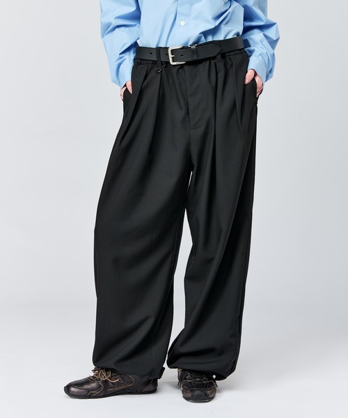 TECH 2 TUCK EASY SLACKS / テック2タックイージースラックス