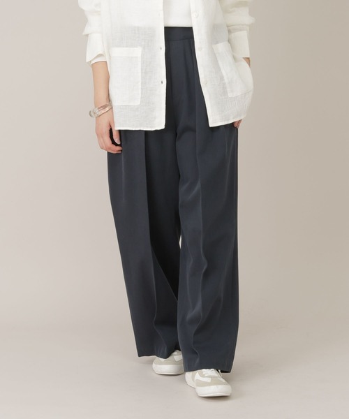 GLOBAL WORK（グローバルワーク）の「ワイドチノパンツ/650200（チノパンツ・レディース・ホワイト系その他3/ライトベージュ/ネイビー・LARGE/MEDIUM）」の22枚目の写真