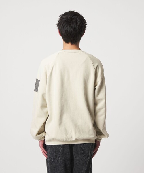 CITEN（シテン）の「＜CITEN＞フレンチミリタリースウェットシャツ（スウェット・メンズ・ライトグレー/ブラック・M/L）」の9枚目の写真