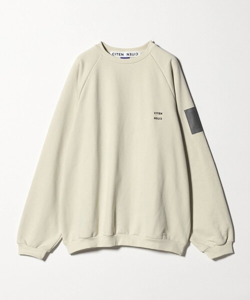 CITEN（シテン）の「＜CITEN＞フレンチミリタリースウェットシャツ（スウェット・メンズ・ライトグレー/ブラック・M/L）」の10枚目の写真