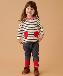 baby cheer | リンゴフリルトレーナー(スウェット)