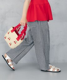 apres les cours | 裾スリットワイドパンツ(その他パンツ)
