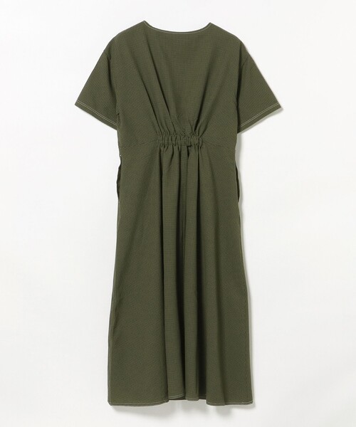 BEAMS HEART(ビームスハート)の「【6/18値下げ】シアサッカー ワンピース(ワンピース・レディース・オリーブ/ネイビー/ベージュ・FREE)」の6枚目の写真