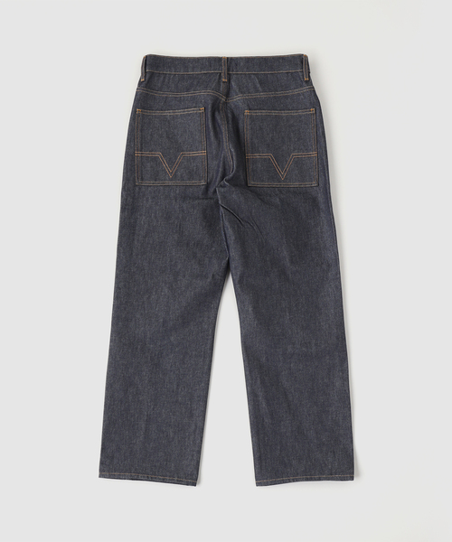 PULP/417EDIFICE(パルプフォーワンセブンエディフィス)の「NO MAINTENANCE / ノーメンテナンス HAZE DENIM RAW BLUE(デニムパンツ・メンズ・ネイビー・32/30/28)」の5枚目の写真