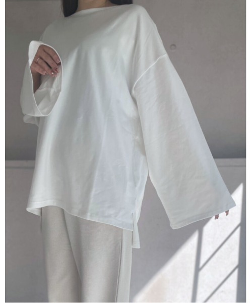 amini(アミニ)の「アソートビッグTシャツ(Tシャツ/カットソー・レディース・グリーン/ブラック/オフホワイト・MEDIUM)」の5枚目の写真