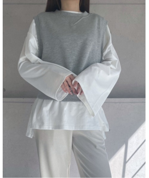 amini(アミニ)の「アソートビッグTシャツ(Tシャツ/カットソー・レディース・グリーン/ブラック/オフホワイト・MEDIUM)」の8枚目の写真