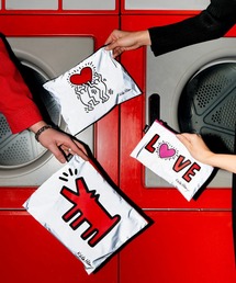 LOQI（ローキー）の「【LOQI/ローキー】ジップポケット リフレクティブ 3pcs set（ポーチ）」