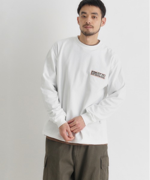 セール】【BACK NUMBER】バックアート グラフィック ロングスリーブT