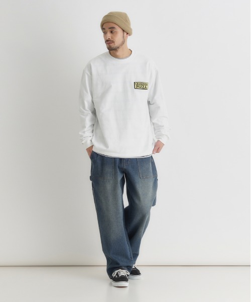 BACK NUMBER(バックナンバー)の「BACK NUMBER(バックナンバー)【メンズ】バックアートグラフィックロングスリーブTシャツ(Tシャツ/カットソー・メンズ・オフホワイト/ダークグレー/ホワイト・S/M/L/XL)」の10枚目の写真