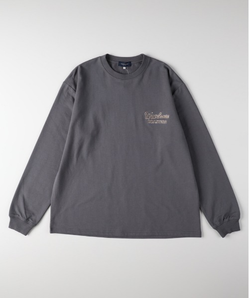 BACK NUMBER(バックナンバー)の「BACK NUMBER(バックナンバー)【メンズ】バックアートグラフィックロングスリーブTシャツ(Tシャツ/カットソー・メンズ・オフホワイト/ダークグレー/ホワイト・S/M/L/XL)」の12枚目の写真