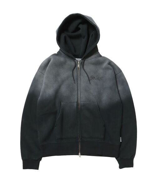 BEN DAVIS（ベンデイビス）の「【BEN DAVIS（ベンデイビス）】GRAPHIC FADED ZIP HOODIE / ジップパーカー フーディ 裏起毛 ヘビーウェイト プリント 加工（パーカー・メンズ・ブラック/ピンク系その他2/ブラック系その他・MEDIUM/LARGE）」の18枚目の写真