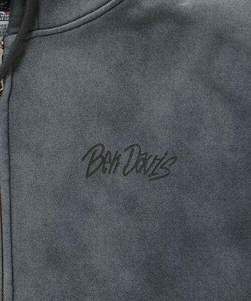 BEN DAVIS（ベンデイビス）の「【BEN DAVIS（ベンデイビス）】GRAPHIC FADED ZIP HOODIE / ジップパーカー フーディ 裏起毛 ヘビーウェイト プリント 加工（パーカー・メンズ・ブラック/ピンク系その他2/ブラック系その他・MEDIUM/LARGE）」の22枚目の写真