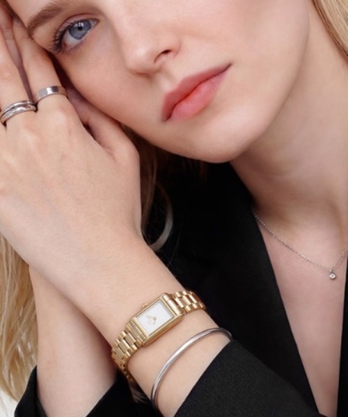 Daniel Wellington(ダニエルウェリントン)の「Bound Mini 3-Link 17x25,9MM レディース腕時計 シルバー/ゴールド(アナログ腕時計・レディース・シルバー/ゴールド・ONE SIZE)」の12枚目の写真