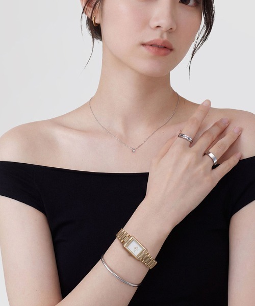 Daniel Wellington(ダニエルウェリントン)の「Bound Mini 3-Link 17x25,9MM レディース腕時計 シルバー/ゴールド(アナログ腕時計・レディース・シルバー/ゴールド・ONE SIZE)」の15枚目の写真