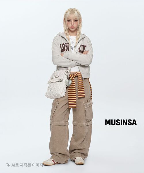 RSSC(アールエスエスシー)の「CONVERTIBLE CARPENTER PANTS - BEIGE(その他パンツ・レディース・その他・1/2/0)」の3枚目の写真