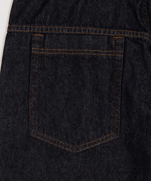 Figments（フィグメンツ）の「ロールアップカーブデニム（デニムパンツ・レディース・インディゴブルー・MEDIUM/LARGE/SMALL）」の6枚目の写真