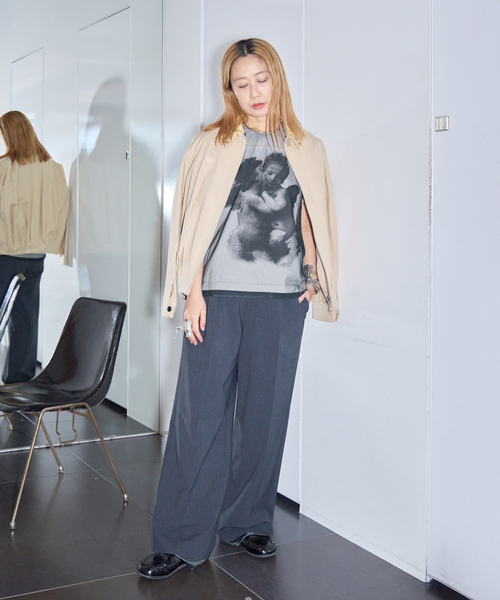 MASU(エムエーエスユー)の「MASU BLURRED ANGEL TSHIRT CS006:Tシャツ(Tシャツ/カットソー・レディース・ホワイト・44)」の4枚目の写真