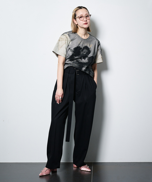 MASU(エムエーエスユー)の「MASU BLURRED ANGEL TSHIRT CS006:Tシャツ(Tシャツ/カットソー・レディース・ホワイト・44)」の8枚目の写真