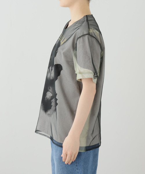 MASU(エムエーエスユー)の「MASU BLURRED ANGEL TSHIRT CS006:Tシャツ(Tシャツ/カットソー・レディース・ホワイト・44)」の10枚目の写真