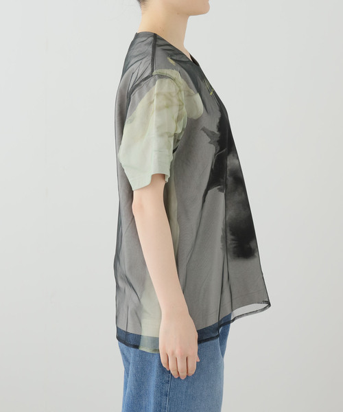 MASU(エムエーエスユー)の「MASU BLURRED ANGEL TSHIRT CS006:Tシャツ(Tシャツ/カットソー・レディース・ホワイト・44)」の12枚目の写真