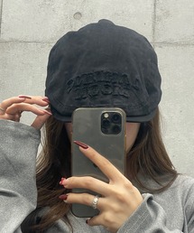 ROGER AND RAW（ロジャーアンドロウ）の「ロゴパッチベレー帽（ハンチング/ベレー帽）」