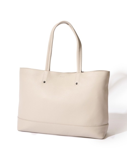 TETE HOMME（テットオム）の「【TETE HOMME × SOLATINA】カウレザートートバッグ（トートバッグ・メンズ・ネイビー/イエロー/ブラック/アイボリー・FREE）」の19枚目の写真