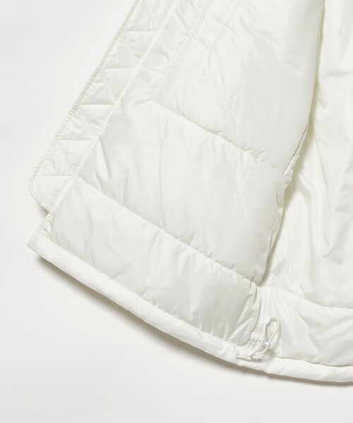 H　BEAUTY&YOUTH UNITED ARROWS（エイチビューティーアンドユースユナイテッドアローズ）の「＜H＞ナイロン パデッド MA-1 コート（MA-1・レディース・ホワイト・S/M）」の8枚目の写真