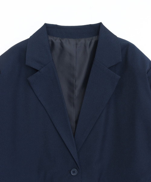ANAP(アナップ)の「オーバーシルエット テーラードジャケット 【セットアップ対応】(その他アウター・レディース・ベージュ/ネイビー・F)」の16枚目の写真
