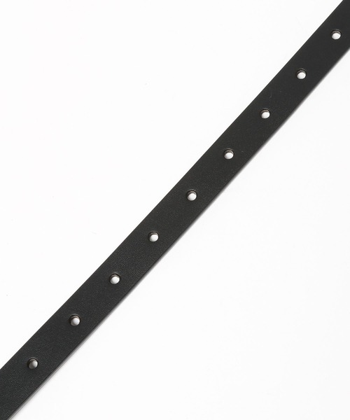 HARE（ハレ）の「スクエアバックルナローベルト(HARE)（ベルト・レディース・ブラウン/ブラック・FREE）」の16枚目の写真