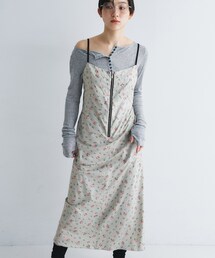 CODE A（コードエー）の「flower cami dress（ワンピース）」