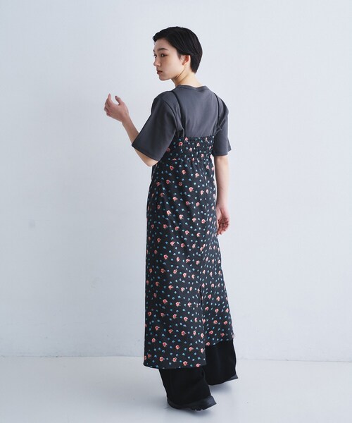 CODE A（コードエー）の「flower cami dress（ワンピース・レディース・グレー系/ブラック系・00）」の14枚目の写真