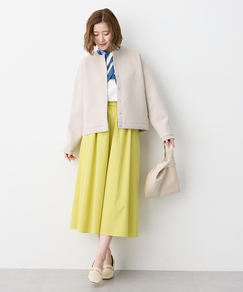 Petit Honfleur（プチオンフルール）の「スナップボタンカーディガン（カーディガン/ボレロ・レディース・グレー/ベージュ・M/L）」の16枚目の写真