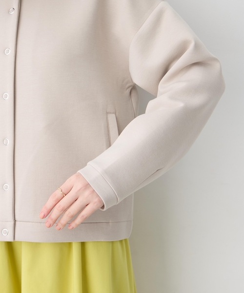 Petit Honfleur（プチオンフルール）の「スナップボタンカーディガン（カーディガン/ボレロ・レディース・グレー/ベージュ・M/L）」の19枚目の写真