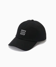 WISM（ウィズム）の「CITY COUNTRY CITY / シティーカントリーシティー EMBRO LOGO COTTON CAP（キャップ）」