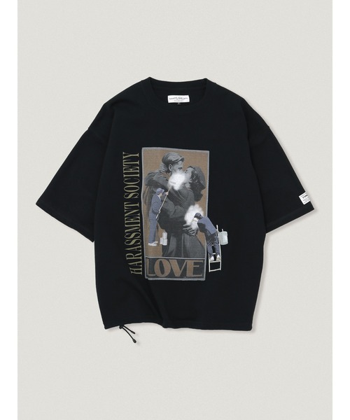 elephant TRIBAL fabrics（エレファントトライバルファブリックス）の「elephant TRIBAL fabrics LOVE T-SH（Tシャツ/カットソー・メンズ・ブラック/ホワイト・FREE）」の2枚目の写真