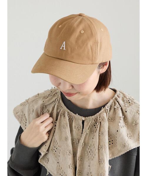 Samansa Mos2(サマンサ モスモス)の「【消臭効果】イニシャル刺繍キャップ(ハット・レディース・グレー/ベージュ/ネイビー・F)」の11枚目の写真
