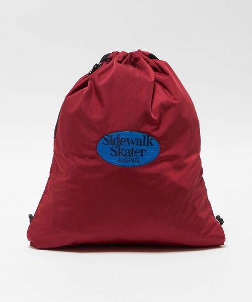 PARROTT CANVAS(パロットキャンバス)の「【別注】<PARROTT CANVAS>ナップサック(バックパック/リュック・レディース・ワイン・FREE)」の6枚目の写真