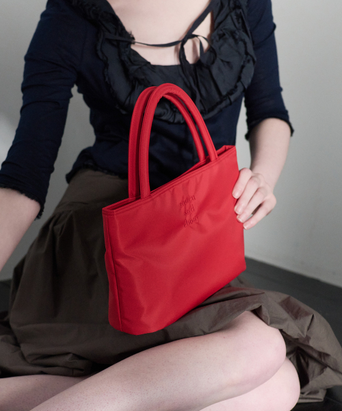 MUCU AND EBONY（ムクアンドエボニー）の「Near Tote Bag _ Red（トートバッグ・レディース・その他・FREE）」の2枚目の写真