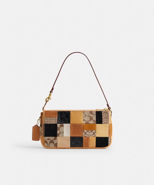 COACH(コーチ)の「プラザ バッグ 25・パッチワーク(ショルダーバッグ・レディース・ブラウン系その他・ONE)」の5枚目の写真