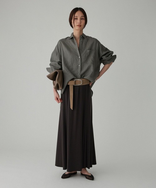 BABYLONE（バビロン）の「【ATELIER AMBOISE】スウェードベルト（ベルト・レディース・ベージュ/キャメル・FREE）」の7枚目の写真