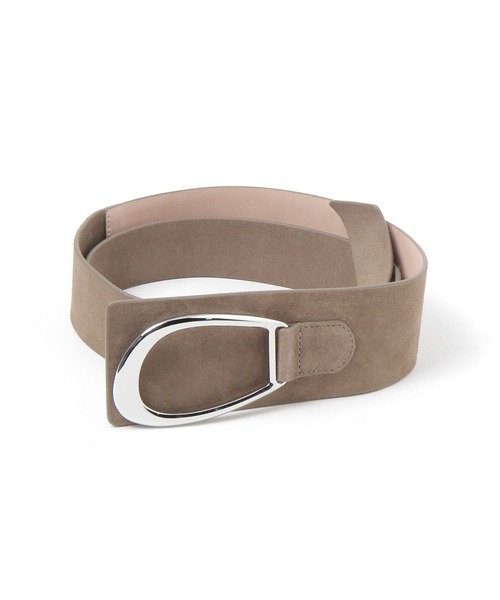 BABYLONE（バビロン）の「【ATELIER AMBOISE】スウェードベルト（ベルト・レディース・ベージュ/キャメル・FREE）」の9枚目の写真