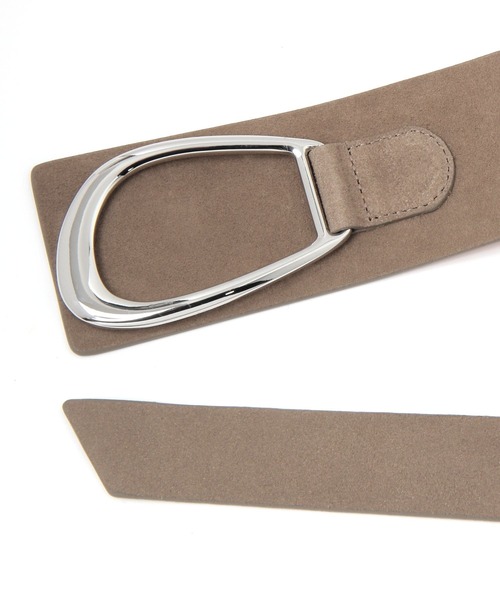 BABYLONE（バビロン）の「【ATELIER AMBOISE】スウェードベルト（ベルト・レディース・ベージュ/キャメル・FREE）」の11枚目の写真